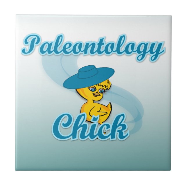 Paläontologie Fliese (Vorderseite)