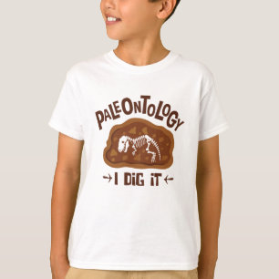 Paläontologie I Dig It Paläontologe Dinosaurier Bo T-Shirt