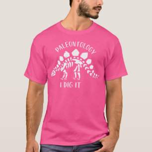Paläontologie I Diving It Dinosaur Fossil Jagd Fos T-Shirt