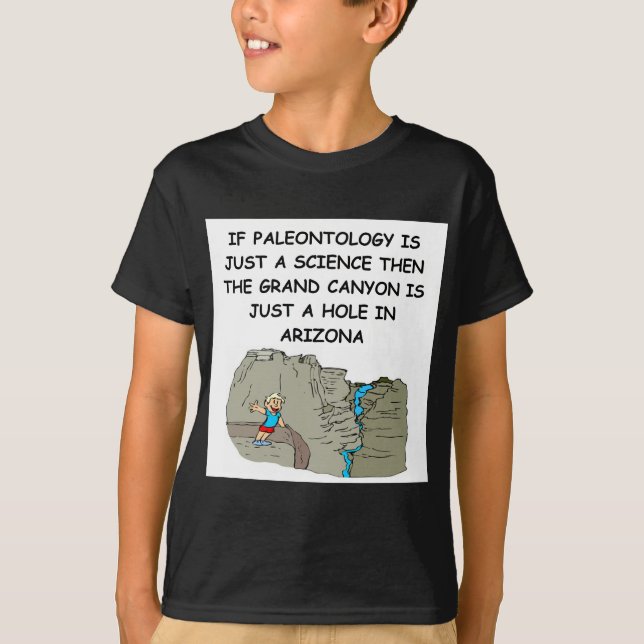 PALÄONTOLOGIE T-Shirt (Vorderseite)