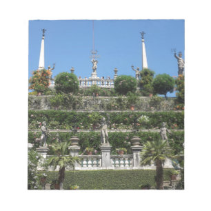 Palast Borromeo in Stresa, Italien Notizblock