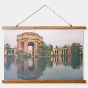 Palast der Fine Art Architecture San Francisco Wandteppich Mit Holzrahmen
