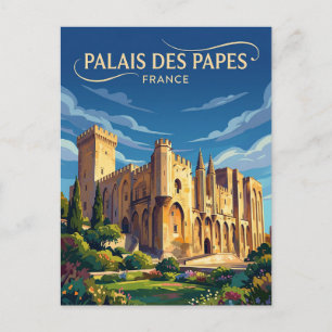 Palast der Päpste Frankreich Postkarte