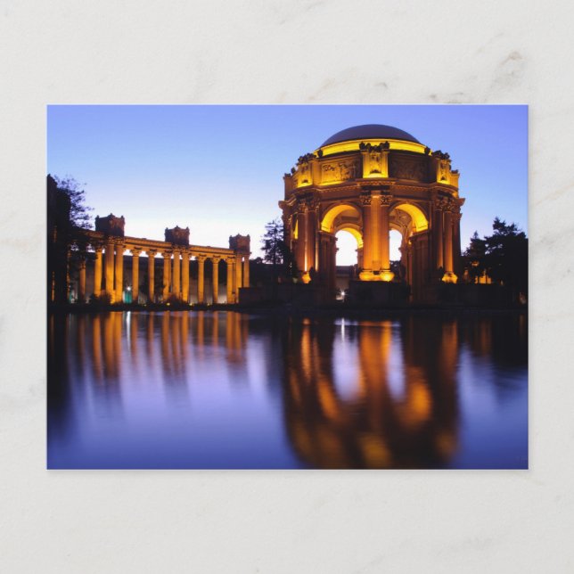 Palast der Schönen Künste Postkarte (Vorderseite)