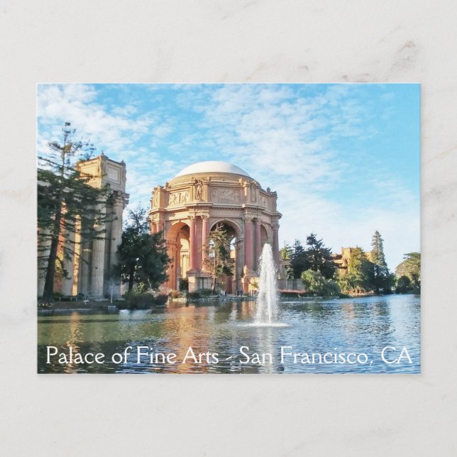 Palast der Schönen Künste - San Francisco Postkarte (Vorderseite)