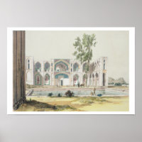 Palast der Tchar-Tasche in Isfahan, Persien, Telle