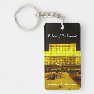 Palast des Parlaments, Bukarest, Rumänien Schlüsselanhänger