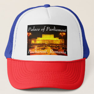 Palast des Parlaments, Bukarest, Rumänien Truckerkappe