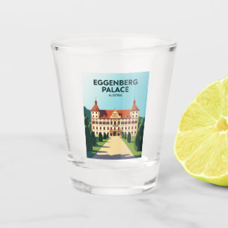 Palast Eggenberg Österreich Schnapsglas