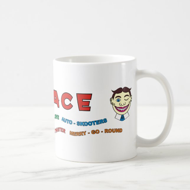 Palast-Gebäude-Front Kaffeetasse (Rechts)