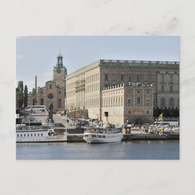 Palast Postkarte (Vorderseite)