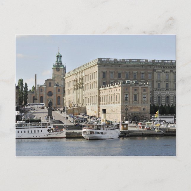 Palast Postkarte (Vorderseite)