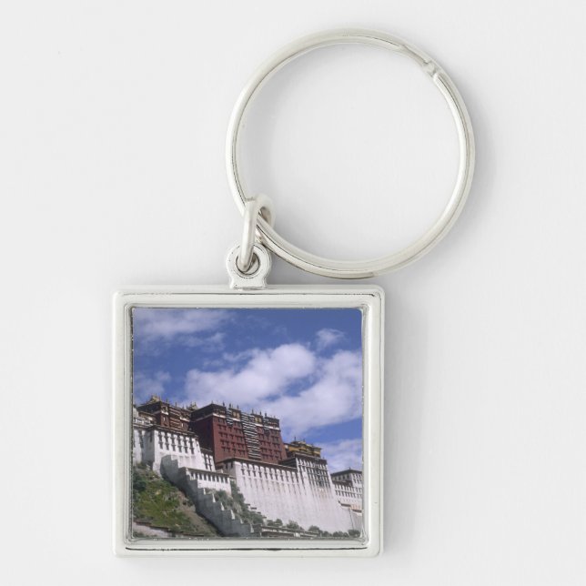 Palast Potala auf dem Berg der Zuhause des Dalai Schlüsselanhänger (Vorne)
