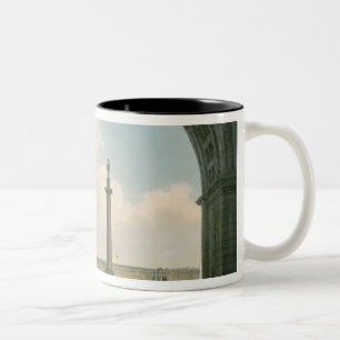 Palast-Quadrat, Ansicht vom Bogen der Armee Zweifarbige Tasse