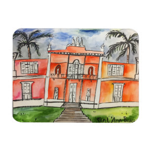 Palast Sant'Ana Azoren Ponta Delgalda São Miguel Magnet