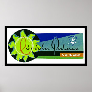 Palast von Cordoba Poster
