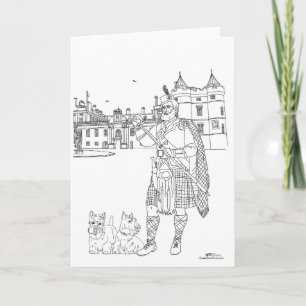 Palast von Holyrood Schottland Karte