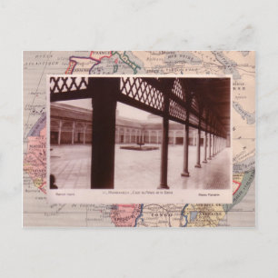 Palast von Marrakesch Postkarte