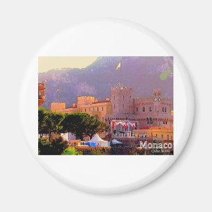 Palast von Monaco Magnet