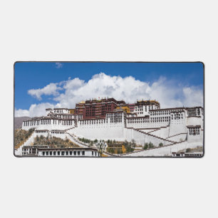 Palast von Potala in Lhasa - Tibet Schreibtischunterlage