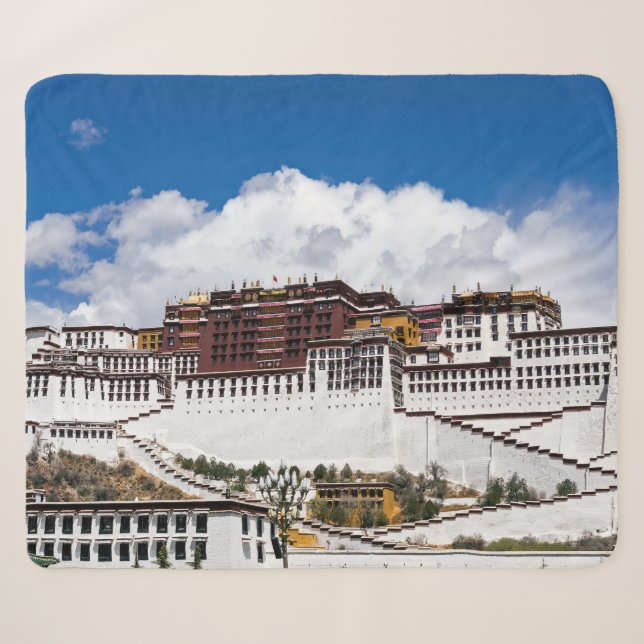 Palast von Potala in Lhasa - Tibet Sherpadecke (Vorderseite (Horizontal))