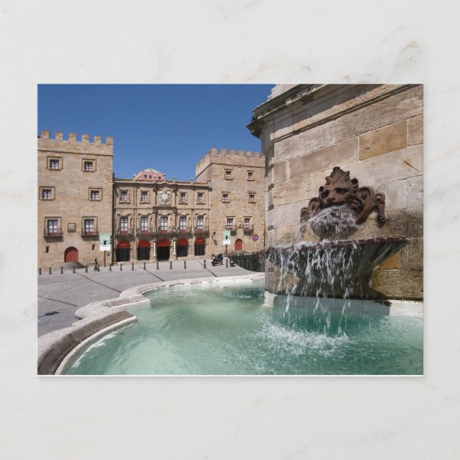 Palast von Revillagigedo, Gijon Postkarte (Vorderseite)
