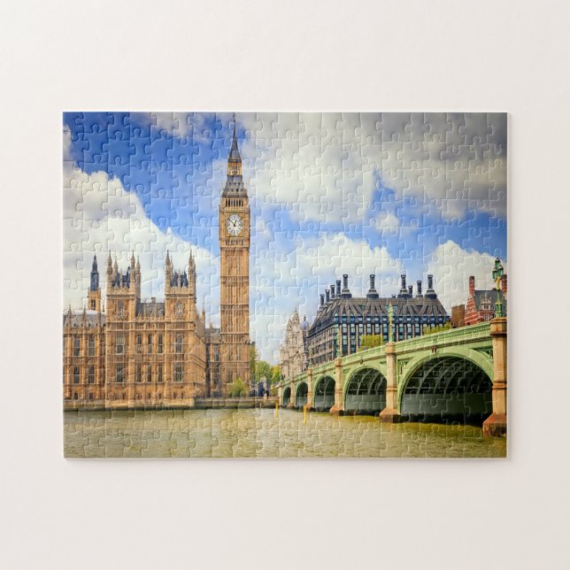 Palast Westminster Bridge London Jigsaw Puzzle (Horizontal)