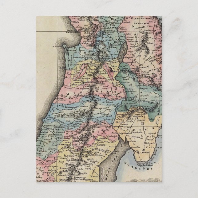 Palästina 2 postkarte (Vorderseite)