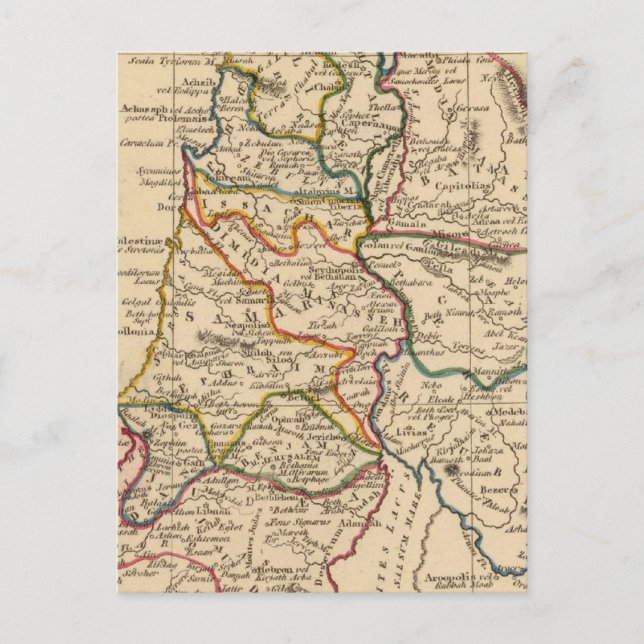 Palästina 5 postkarte (Vorderseite)