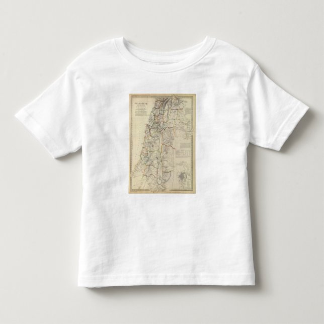 Palästina, angrenzende Bezirke Kleinkind T-shirt (Vorderseite)