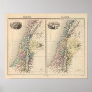 Palästina-Antike Poster