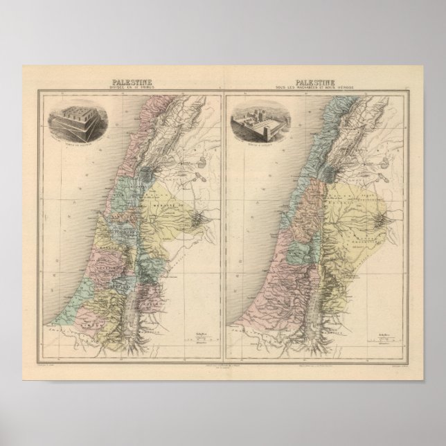 Palästina-Antike Poster (Vorne)