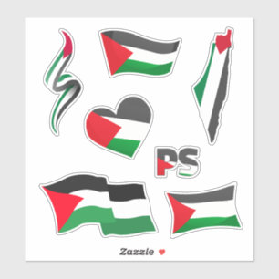 Palästina-Aufkleberpackung Aufkleber