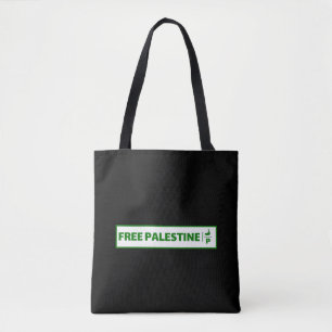 Palästina-Autokennzeichen - Freie Palästina. Tasche