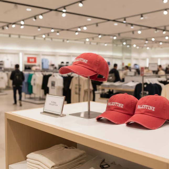 Palästina Bestickte Baseballkappe (Von Creator hochgeladen)