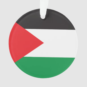 Palästina-Button, Patriotische Palästinensische Fl Ornament
