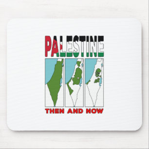 Palästina damals und heute mousepad