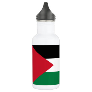 Palästina-Flagge Edelstahlflasche