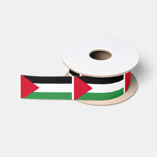 Palästina-Flagge Satinband