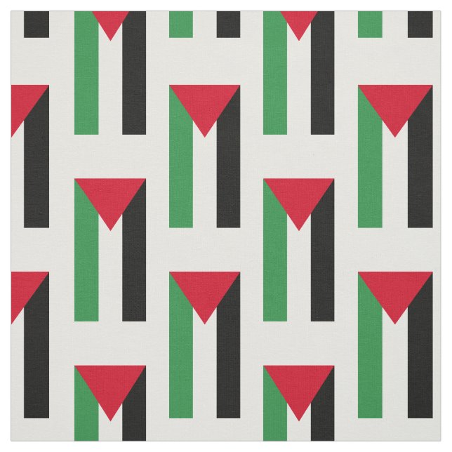Palästina-Flagge Stoff (Muster)