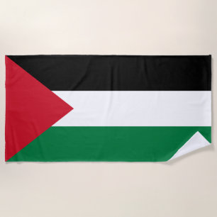 Palästina-Flagge Strandtuch