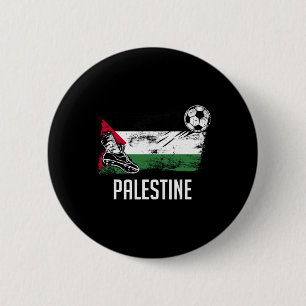 Palästina-Flagge Trikot Palästina-Fußballteam Palä Button