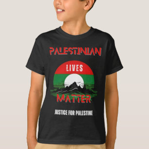 Palästina - Gerechtigkeit für Palästina Sticke T-Shirt