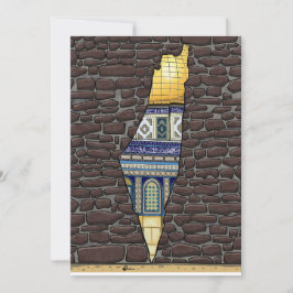 Palästina Jerusalem Einladung