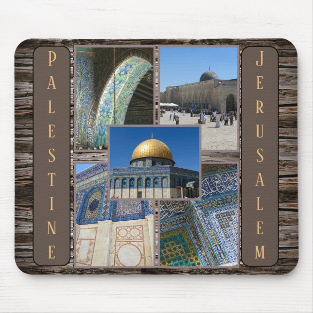 Palästina-Jerusalem-Moscheenkuppel Mousepad (Vorne)