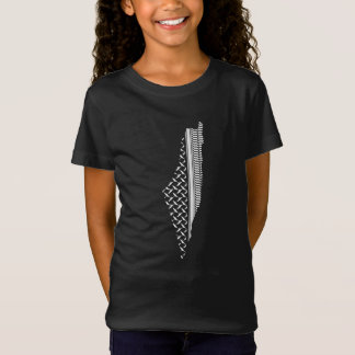 Palästina-Karte Keffiyeh filistin T-Shirt