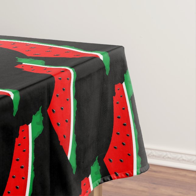 Palästina Karte Watermelon Symbol der Freiheit Tischdecke (Beispiel)