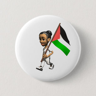 Palästina-Knopf Button