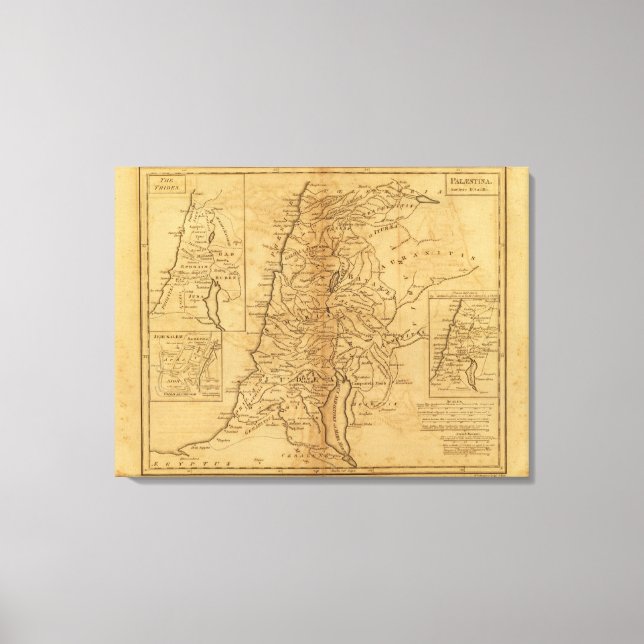 Palästina Leinwanddruck (Vorderseite)