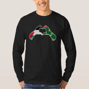 Palästina Mauretanien-Flagge   Palästinensischer M T-Shirt